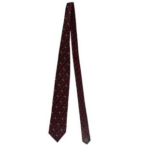 Red Versace tie with tags
